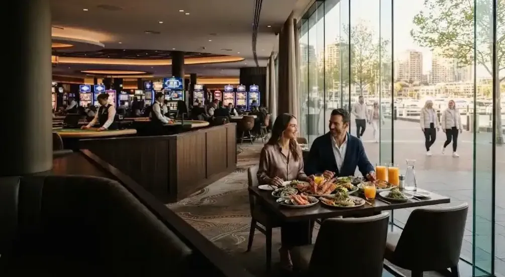Corporate lunch in the River Room